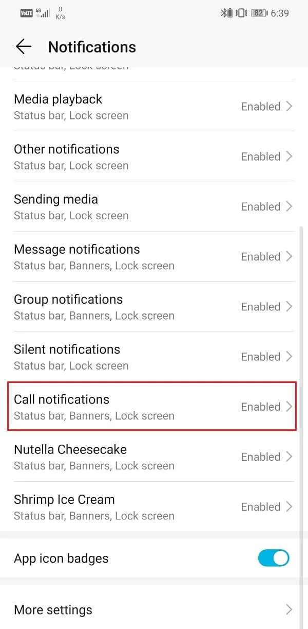 Reparar la llamada de WhatsApp que no suena en Android