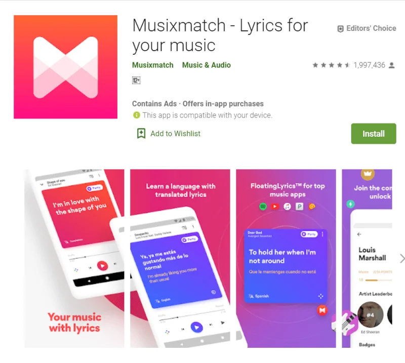 2021 年適用於 Android 的 6 款最佳歌曲查找器應用程序