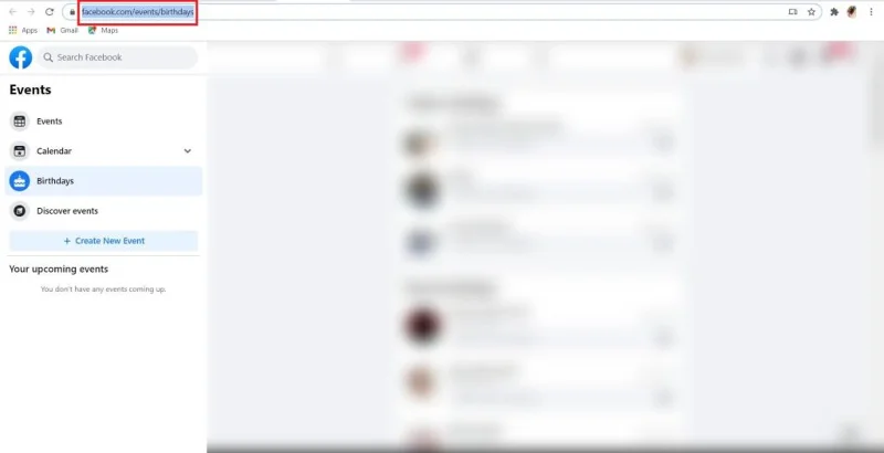 Facebookアプリで誕生日を見つける方法は？