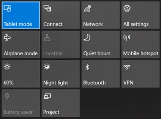 Fix Rotation Lock grisé dans Windows 10