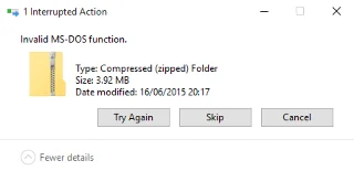 Ongeldige MS-DOS-functiefout in Windows 10 [OPGELOST]