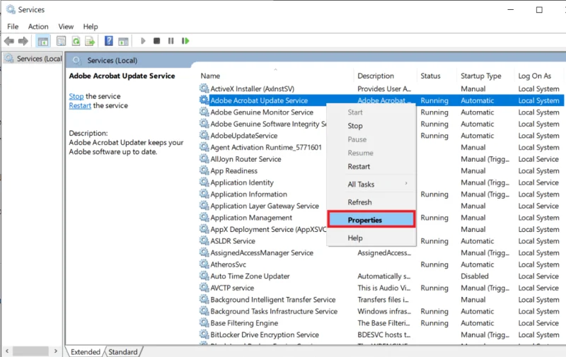 Comment désactiver Adobe AcroTray.exe au démarrage