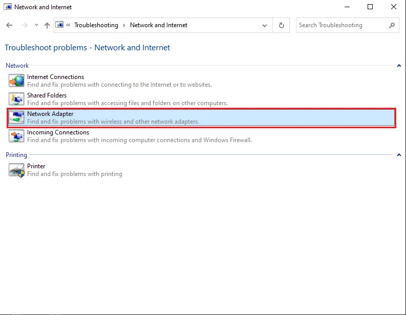 Fix Media Disconnected Error op Windows 10