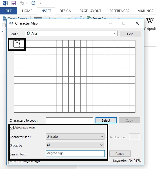 4 Cara Memasukkan Simbol Darjah dalam Microsoft Word