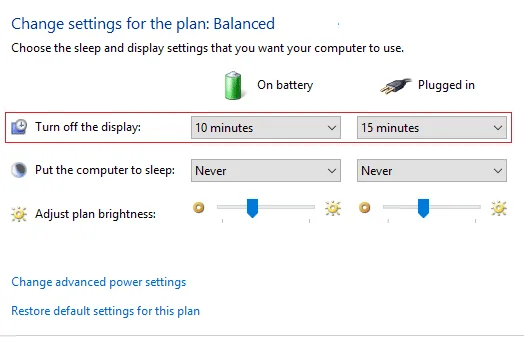 Time-outinstelling voor vergrendelscherm wijzigen in Windows 10