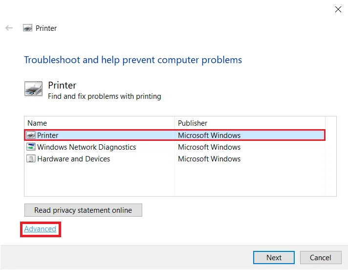 Windows10の一般的なプリンターの問題を修正する