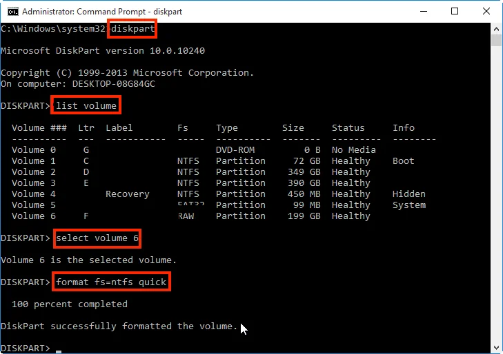 Bagaimana Cara Memperbaiki atau Memperbaiki Hard Drive yang Rusak Menggunakan CMD?