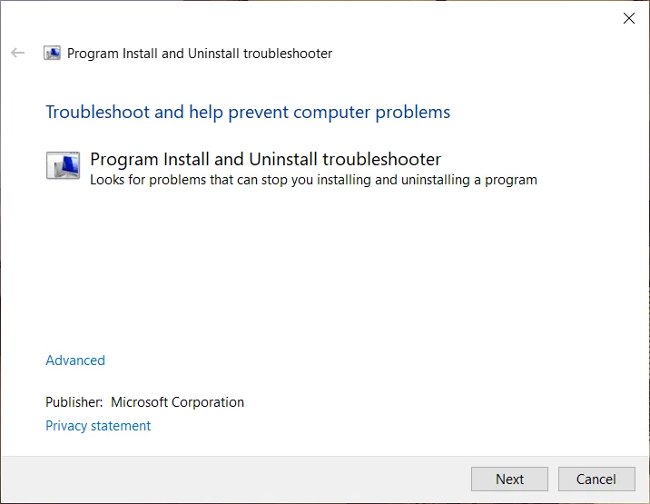Paksa Uninstall Program yang tidak mau Uninstall Di Windows 10