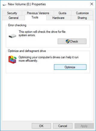 كيفية تحسين محركات الأقراص وإلغاء تجزئتها في نظام التشغيل Windows 10
