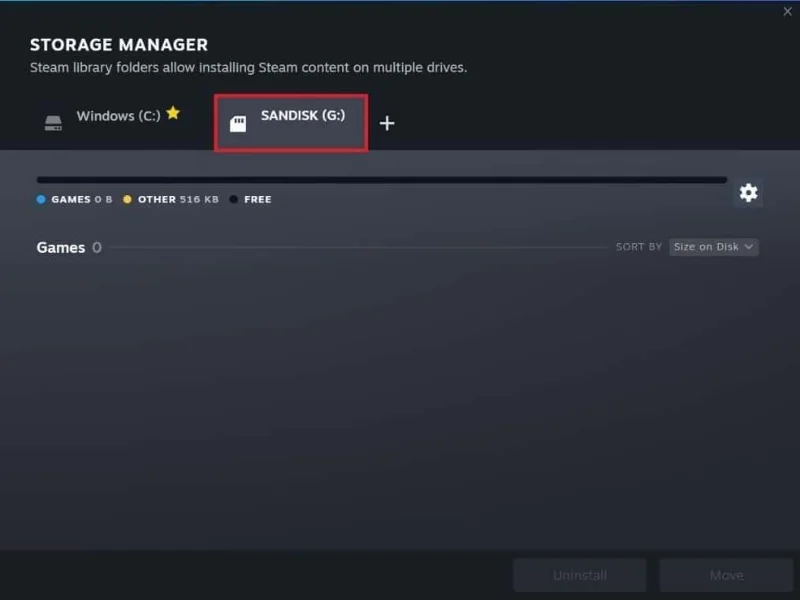 Steam-games downloaden op externe harde schijf