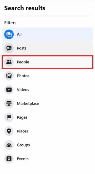 Geavanceerd zoeken op Facebook