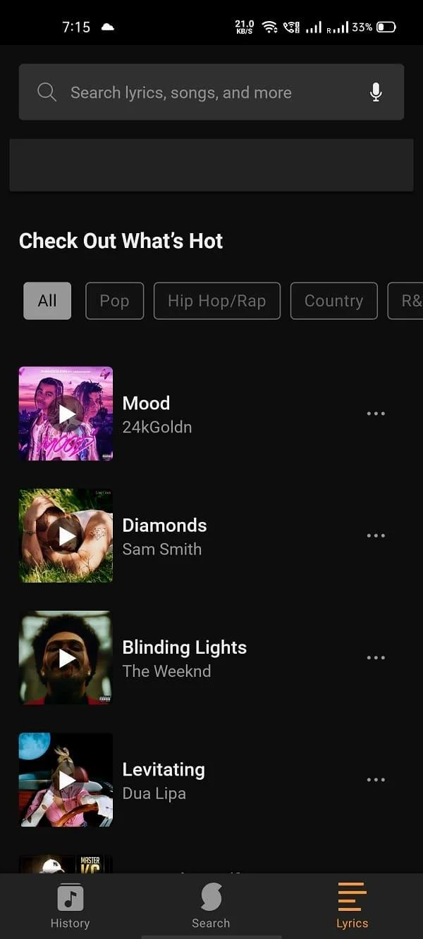 Comment trouver le nom de la chanson en utilisant les paroles ou la musique