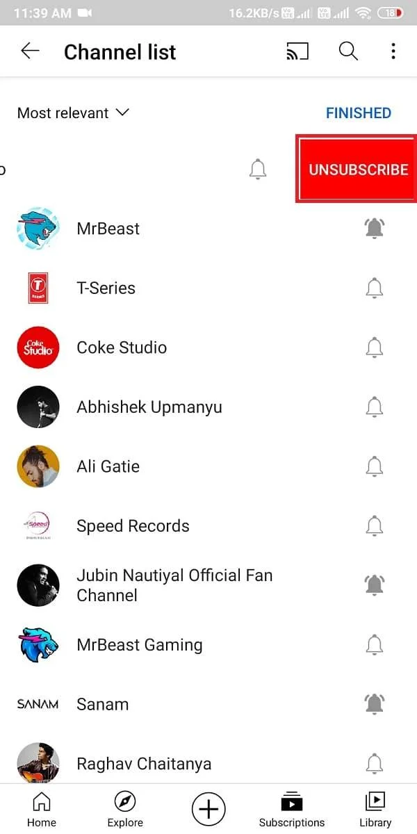 如何一次批量取消訂閱 YouTube 頻道