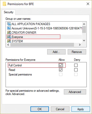 Fix Kan Windows Firewall niet inschakelen Foutcode 0x80070422