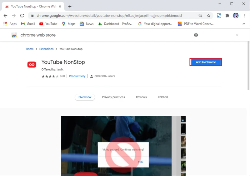 無効にする方法 'ビデオが一時停止しました。 YouTubeで「視聴を続ける」