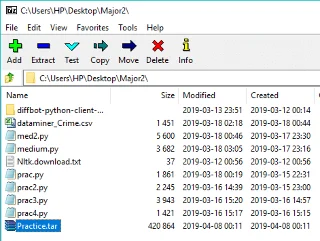Windows 10でTARファイル（.tar.gz）を開く方法