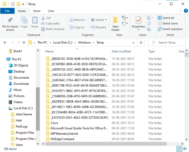 如何刪除 Windows 10 中的臨時文件