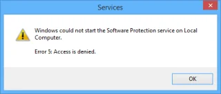 Fix Windows Installer Access Denied Error