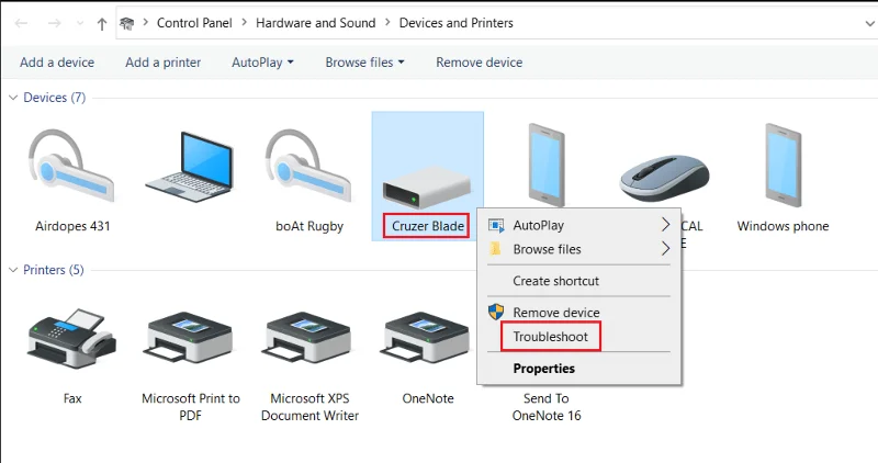Fix Onbekend USB-apparaat in Windows 10