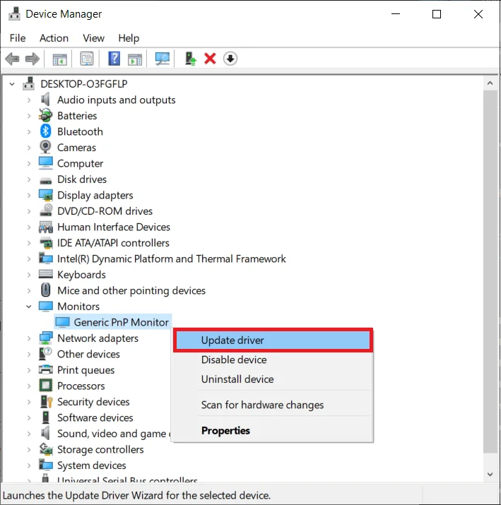 Windows10での一般的なPnPモニターの問題を修正