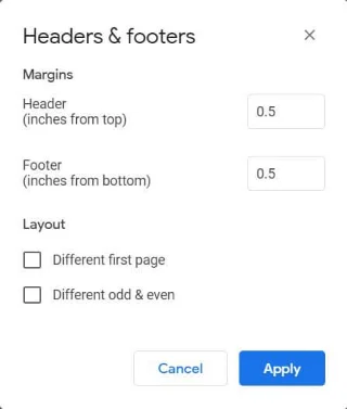 Come aggiungere numeri di pagina a Google Documenti
