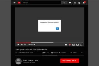 Hoe Video gepauzeerd uit te schakelen. Doorgaan met kijken op YouTube