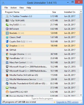 Paksa Uninstall Program yang tidak mau Uninstall Di Windows 10