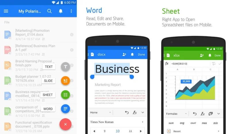 あなたの生産性を高めるためのAndroid用の10の最高のOfficeアプリ