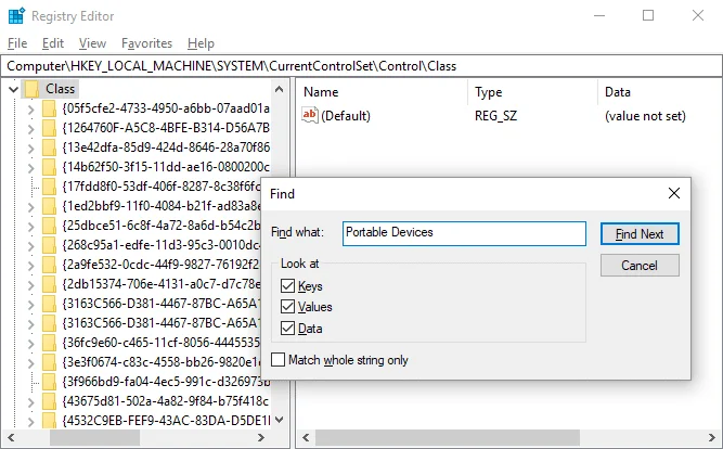 Installatie van MTP USB-apparaatstuurprogramma mislukt