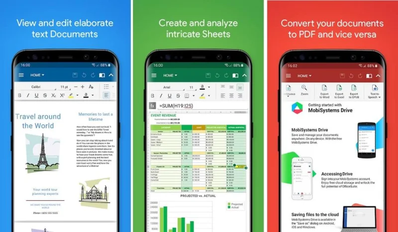あなたの生産性を高めるためのAndroid用の10の最高のOfficeアプリ