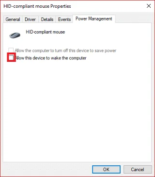 Fix Computer gaat niet naar slaapstand in Windows 10