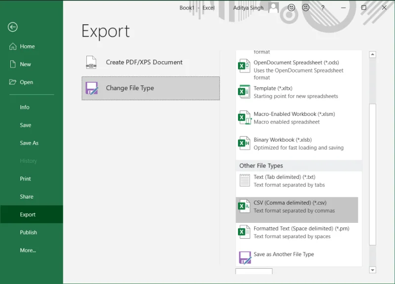 Bagaimana untuk menukar fail Excel (.xls) kepada fail vCard (.vcf)?