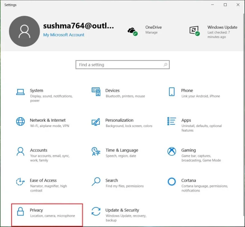 تمكين أو تعطيل عارض البيانات التشخيصية في نظام التشغيل Windows 10