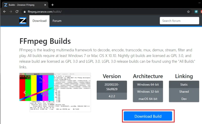 Stapsgewijze handleiding om FFmpeg te installeren op Windows 10