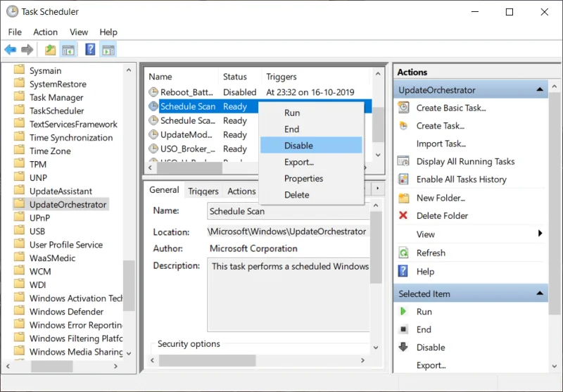 Usoclientとは何ですか？Usoclient.exeポップアップを無効にする方法