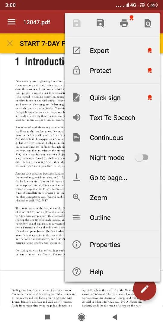 4 أفضل التطبيقات لتحرير PDF على Android