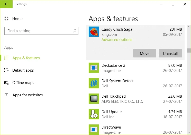 Cara Mengalihkan Apl Windows 10 ke Pemacu Lain