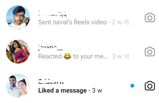 Laatst gezien op Instagram zien