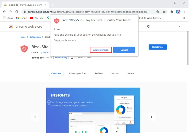 GoogleChromeでウェブサイトをブロックおよびブロック解除する方法