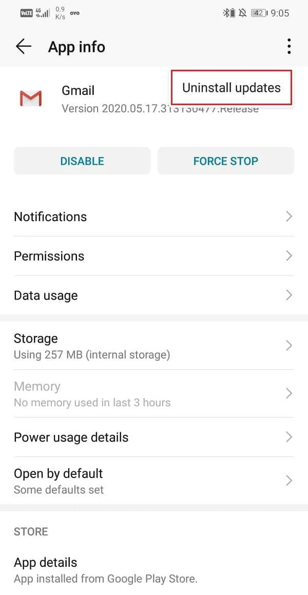 修復 Gmail 在 Android 上不發送電子郵件 修復 Gmail 在 Android 上不發送電子郵件