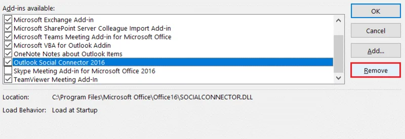 Fix Outlook-wachtwoordprompt verschijnt opnieuw