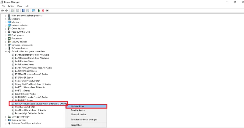 Wat is NVIDIA Virtual Audio Device Wave Extensible?