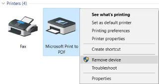 [OPGELOST] Microsoft Afdrukken naar PDF werkt niet
