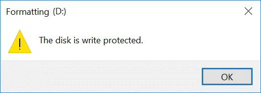 在 Windows 10 中啟用或禁用磁盤寫保護