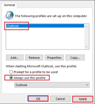 Fix Outlook-wachtwoordprompt verschijnt opnieuw