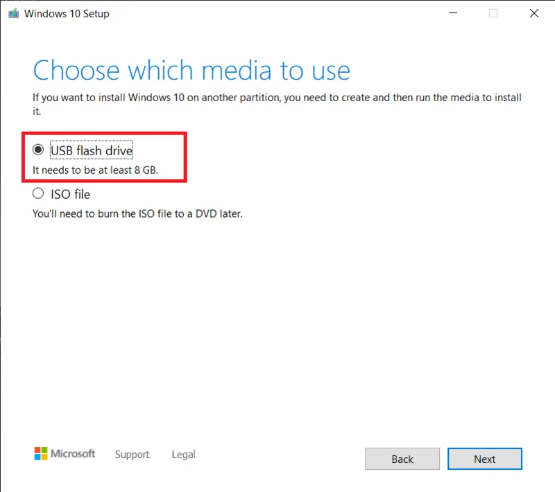 修復 Windows 10 無法從 USB 啟動