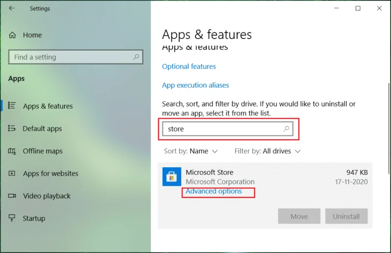 Vous aurez besoin d'une nouvelle application pour l'ouvrir - ms-windows-store