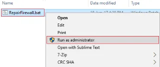 Fix Windows Firewall kan sommige instellingen niet wijzigen Fout 0x80070424