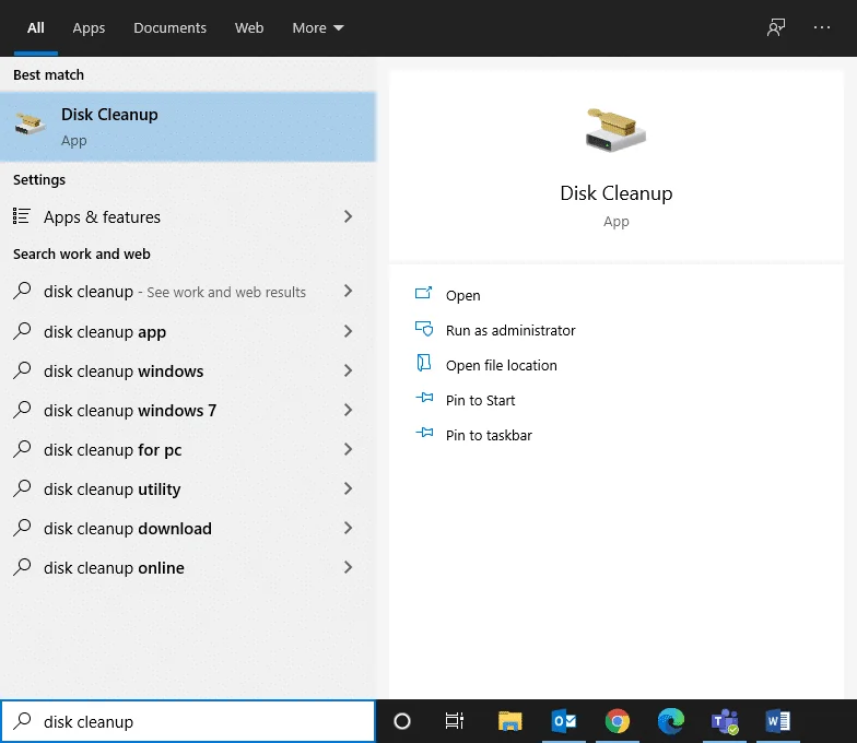 如何刪除 Windows 10 中的臨時文件