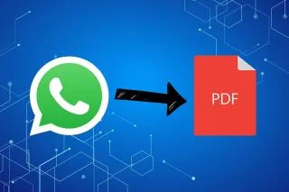 Cómo exportar el chat de WhatsApp como PDF
